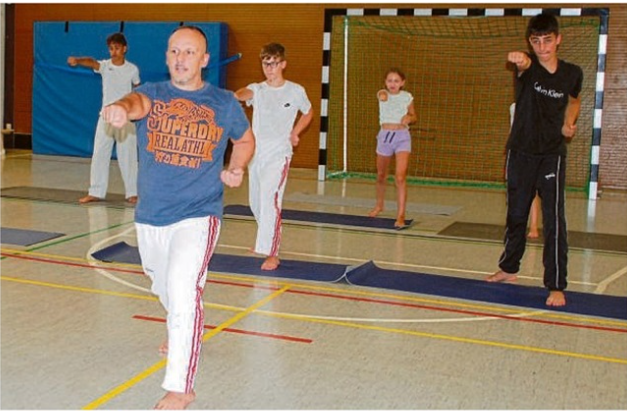 Start des Taekwondo-Jugendkurses beim TuS Merzhausen